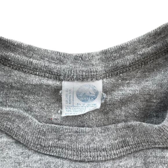 Vintage USMC Property of Quantico Single Stitched Tee L - Picture 4 of 4